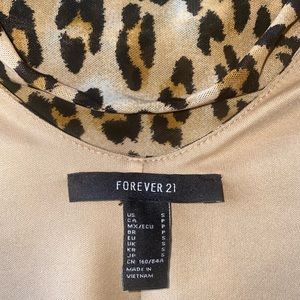 Forever 21 cheetah 🐆 mini dress!
